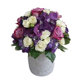 Lavender Rose Arrangement
